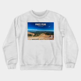 Pikes Peak Colorado Crewneck Sweatshirt